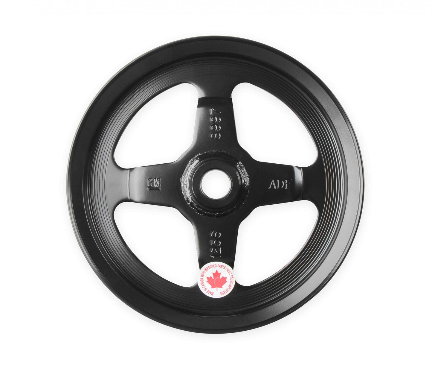 Low-Mount LS Complete Accessory Drive System (alt, P/S & A/C) Includes SD7 A/C Compressor, Alternator, P/S Pump, Tensioner, Belt, & Pulleys Holley-14