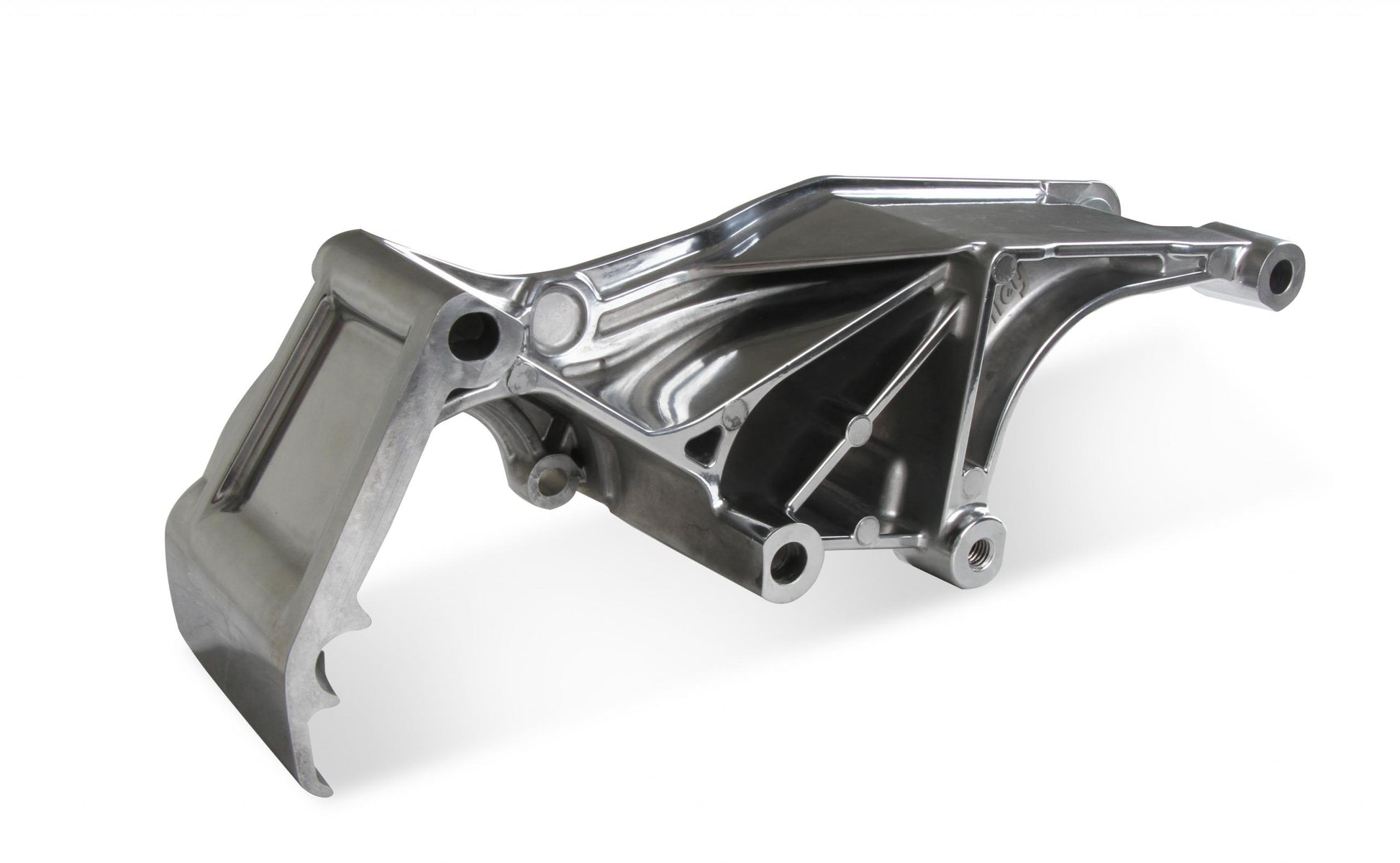 Low-Mount LS Complete Accessory Drive System (alt, P/S & A/C) Includes SD7 A/C Compressor, Alternator, P/S Pump, Tensioner, Belt, & Pulleys Holley-6