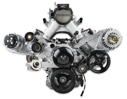 Complete GM Gen V LT, L83, L84, L86, and L87 Accessory Drive System W/ Alt, P/S, A/C, Water Pump, Belts, and Spacers Complete GM Gen V LT Accessory Drive System W/ Alt, P/S, A/C, Water Pump, Belts, and Spacers Holley-1