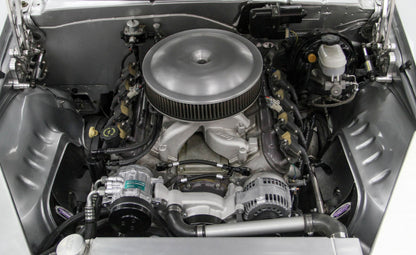 Premium Mid-Mount Complete Accessory System LS Engine Drive Includes SD7 A/C Compressor, Alternator, P/S Pump, Tensioner, SFI Certified Damper W/hard Anodized Billet Crank Pulley, Belt, & Pulleys Holley-15