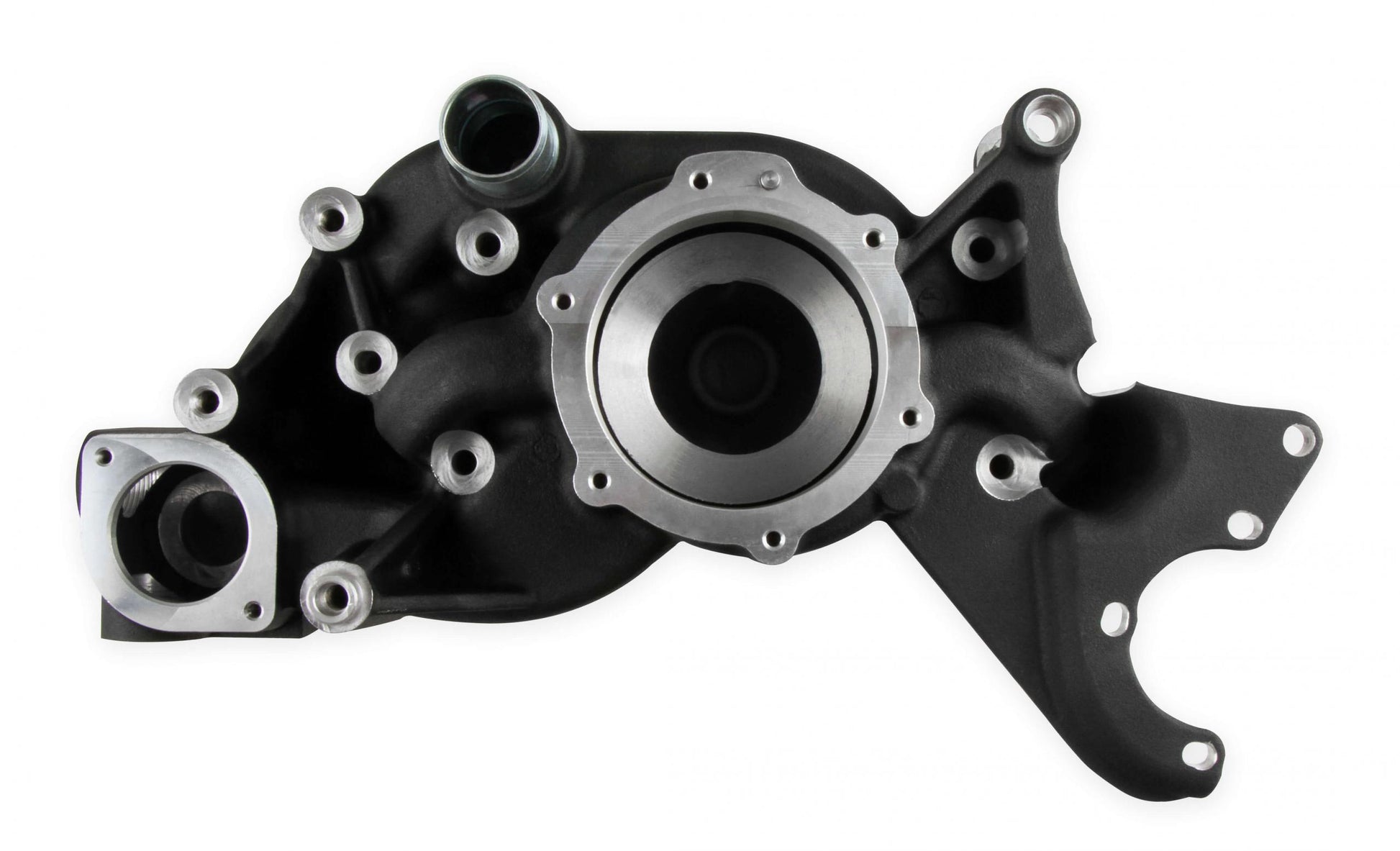 Premium Mid-Mount Race Accessory System-Black Finish LS Engine Drive Includes Alternator, P/S Pump, Tensioner, SFI Certified Damper W/hard Anodized Billet Crank Pulley, Belt, & Pulleys Holley-4