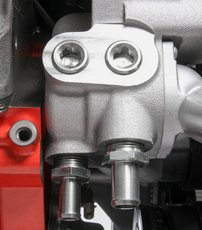 Premium Mid-Mount Race Accessory System LS Engine Drive Includes Alternator, P/S Pump, Tensioner, SFI Certified Damper W/hard Anodized Billet Crank Pulley, Belt, & Pulleys Holley-3