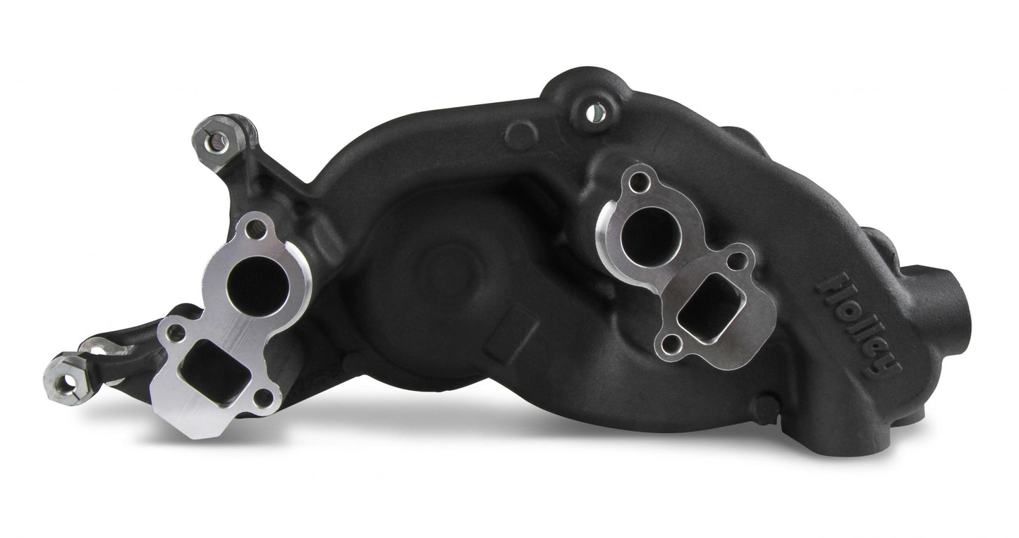 Premium Mid-Mount Race Accessory System-Black Finish LS Engine Drive Includes Alternator, Tensioner, SFI Certified Damper W/hard Anodized Billet Crank Pulley, Belt, & Pulleys Holley-8