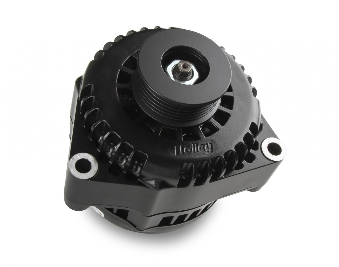 Mid-Mount Race Accessory System-Black Finish LS Engine Drive Includes Alternator, P/S Pump, Tensioner, Crank Damper, Belt, & Pulleys Holley-9