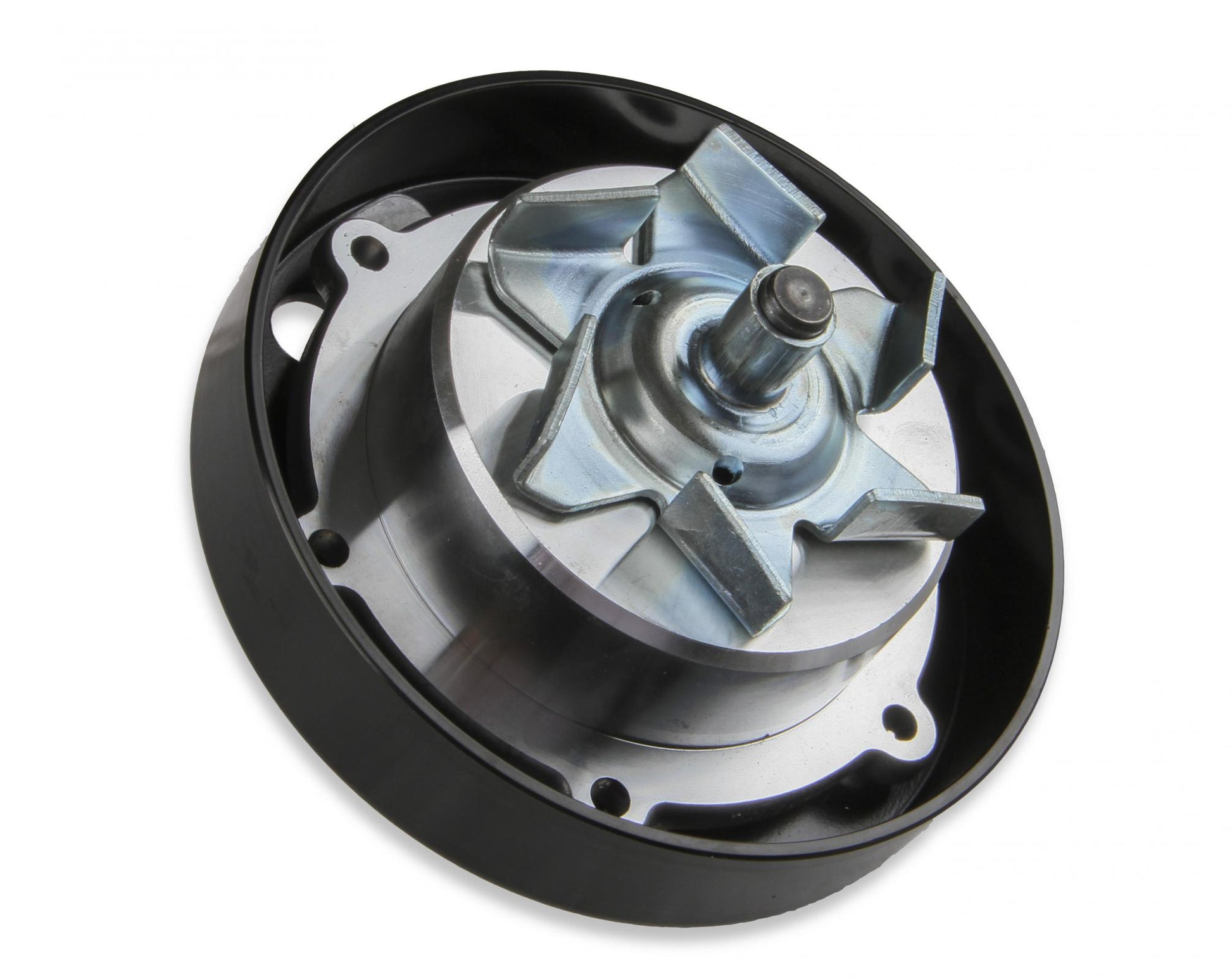 Mid-Mount Race Accessory System- Black Finish LS Engine Drive Includes Alternator, Tensioner, Crank Damper, Belt, & Pulleys Holley-2