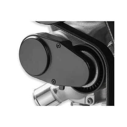 Premium Mid-Mount Complete Accessory System Gen V LT Engines SFI Certified Damper Natural Complete GM Gen V LT Accessory Drive System W/ Alt, P/S, A/C, Water Pump W/hard Anodized Billet Crank Pulley, Belts, and Crankshaft Damper Holley-3