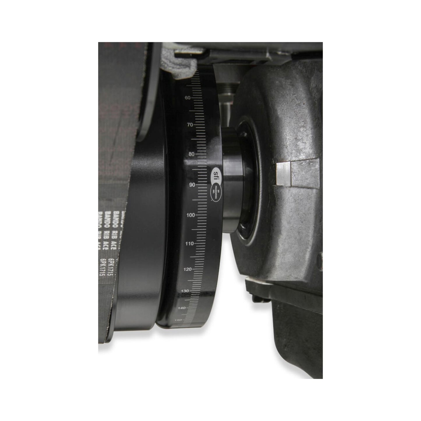 Premium Mid-Mount Complete Accessory System Gen V LT Engines SFI Certified Damper Natural Complete GM Gen V LT Accessory Drive System W/ Alt, P/S, A/C, Water Pump W/hard Anodized Billet Crank Pulley, Belts, and Crankshaft Damper Holley-4