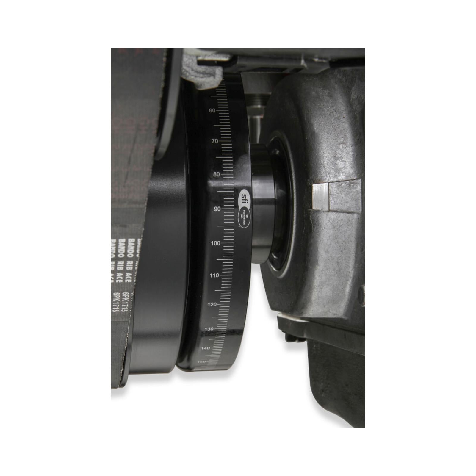 Premium Mid-Mount Complete Accessory System Gen V LT Engines SFI Certified Damper Natural Complete GM Gen V LT Accessory Drive System W/ Alt, P/S, A/C, Water Pump W/hard Anodized Billet Crank Pulley, Belts, and Crankshaft Damper Holley-4