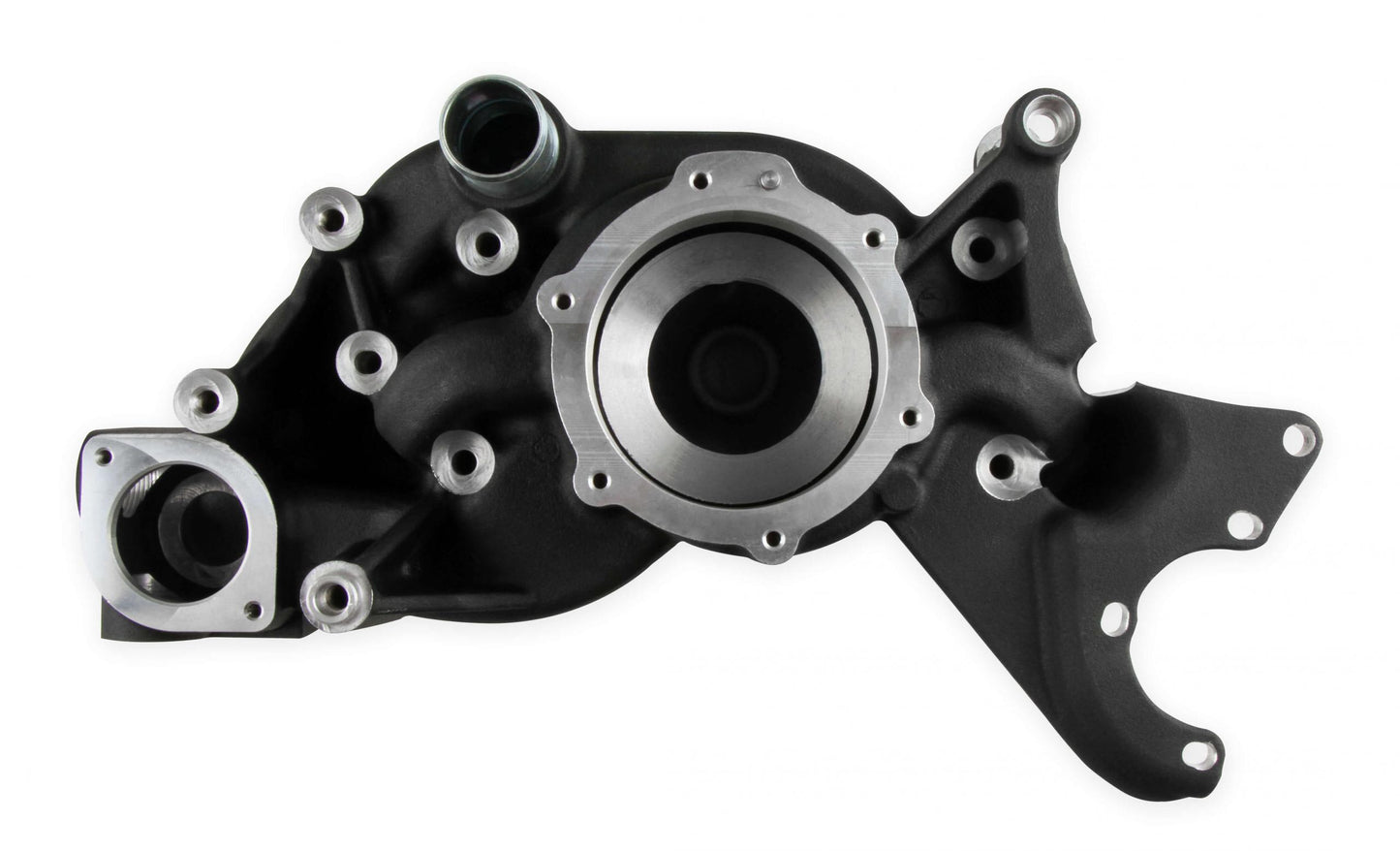 Premium Mid-Mount Race Accessory System Black Finish Fits Gen V LT Engine Includes Alternator, P/S Pump, Tensioner, SFI Certified Damper W/hard Anodized Billet Crank Pulley, Belt, & Pulleys Holley-3