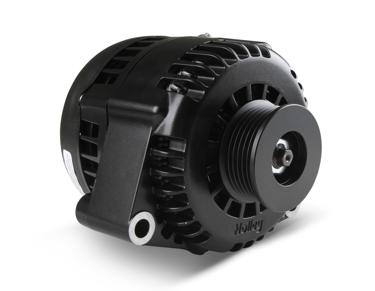 Premium Mid-Mount Race Accessory System Black Finish Fits Gen V LT Engine Includes Alternator, P/S Pump, Tensioner, SFI Certified Damper W/hard Anodized Billet Crank Pulley, Belt, & Pulleys Holley-9