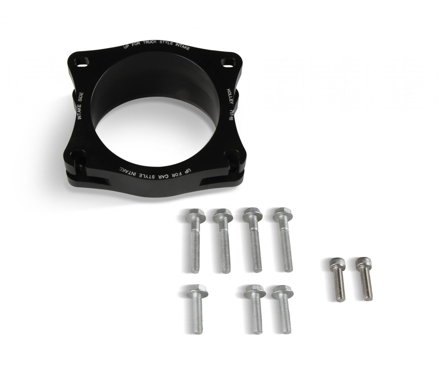 Premium Mid-Mount Race Accessory System Black Finish Fits Gen V LT Engine Includes Alternator, P/S Pump, Tensioner, SFI Certified Damper W/hard Anodized Billet Crank Pulley, Belt, & Pulleys Holley-10