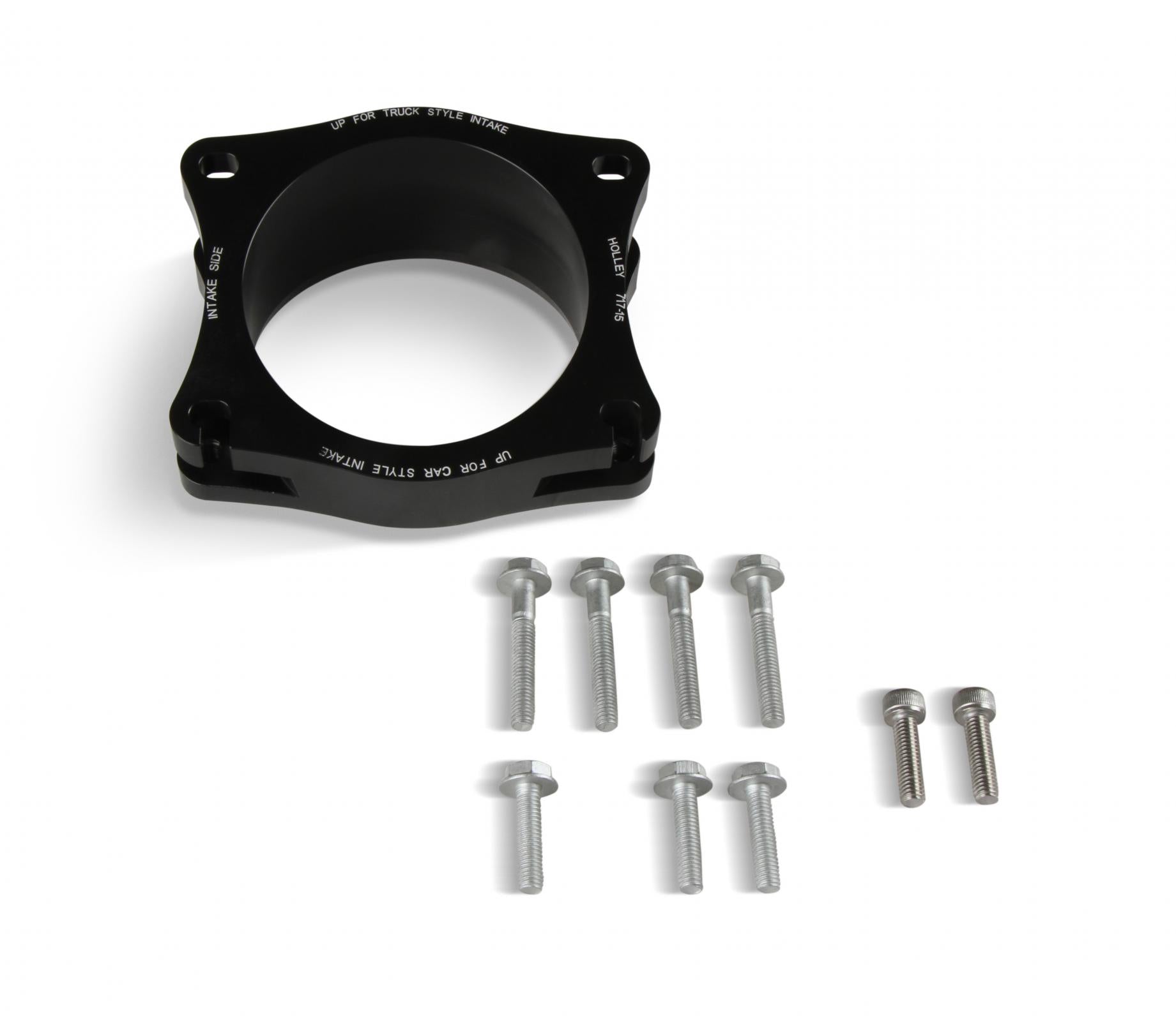 Premium Mid-Mount Race Accessory System Black Finish Fits Gen V LT Engine Includes Alternator, P/S Pump, Tensioner, SFI Certified Damper W/hard Anodized Billet Crank Pulley, Belt, & Pulleys Holley-10