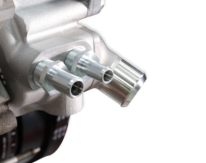 Premium Mid-Mount Race Accessory System Polished Finish Fits Gen V LT Engine Includes Alternator, P/S Pump, Tensioner, SFI Certified Damper W/hard Anodized Billet Crank Pulley, Belt, & Pulleys Holley-16