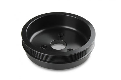 Premium Mid-Mount Race Accessory System Polished Finish Fits Gen V LT Engine Includes Alternator, P/S Pump, Tensioner, SFI Certified Damper W/hard Anodized Billet Crank Pulley, Belt, & Pulleys Holley-3