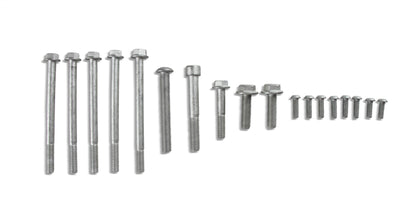 Premium Mid-Mount Race Accessory System Polished Finish Fits Gen V LT Engine Includes Alternator, P/S Pump, Tensioner, SFI Certified Damper W/hard Anodized Billet Crank Pulley, Belt, & Pulleys Holley-6