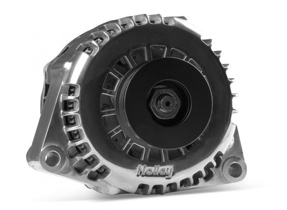 Premium Mid-Mount Race Accessory System Polished Finish Fits Gen V LT Engine Includes Alternator, P/S Pump, Tensioner, SFI Certified Damper W/hard Anodized Billet Crank Pulley, Belt, & Pulleys Holley-8