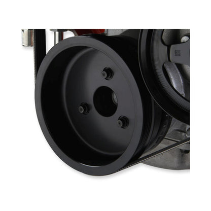 Premium Mid-Mount Complete Accessory System GM Gen V LT4 Wet Sump Engines Complete GM Gen V LT4 Accessory Drive System W/ Alt, P/S, A/C, Water Pump, Belts, and Hardware Holley-19
