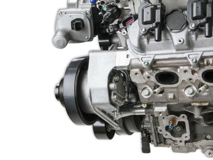 Premium Mid-Mount Complete Accessory System -GM Gen V LT4 Dry Sump Engines Complete GM Gen V LT4 Accessory Drive System W/ Alt, P/S, A/C, Water Pump, Belts, and Hardware Holley-4
