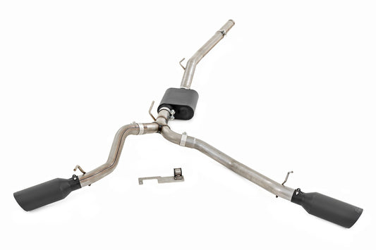 Performance Cat-Back Exhaust | Stainless | 3.6L | Jeep Gladiator JT (20-24) Rough Country