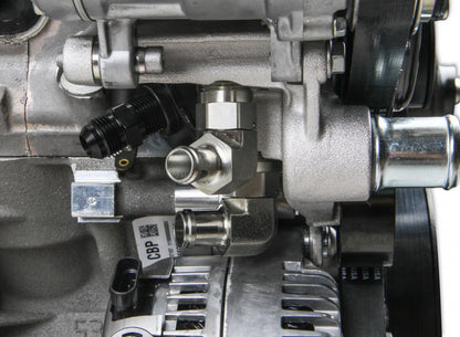Premium Mid-Mount Complete Accessory System GM Gen V LT5 Dry Sump Engines Black Finish Complete GM Gen V LT5 Accessory Drive System W/ Alt, P/S, A/C, Water Pump, Belts, and Hardware Holley-3