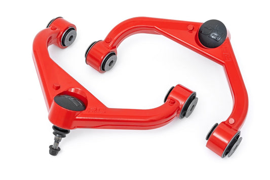 Red Forged Upper Control Arms | 3 Inch Lift | Chevy/GMC 2500HD (20-25) Rough Country