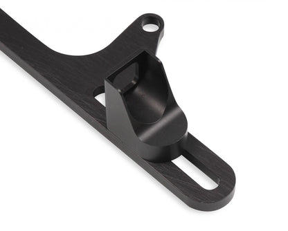 Billet Aluminum Throttle Cable Bracket for 4500 with LOKAR Cable Holley-2