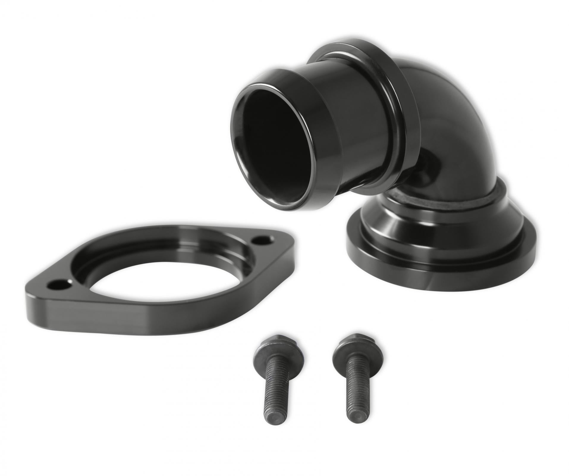 Black Mid-Mount Complete Accessory System Gen III Hemi Engine Non VVT Fits 2003-2008 5.7L & 2005-2010 6.1L Engines -Black Finish Factory Style Damper Holley-19