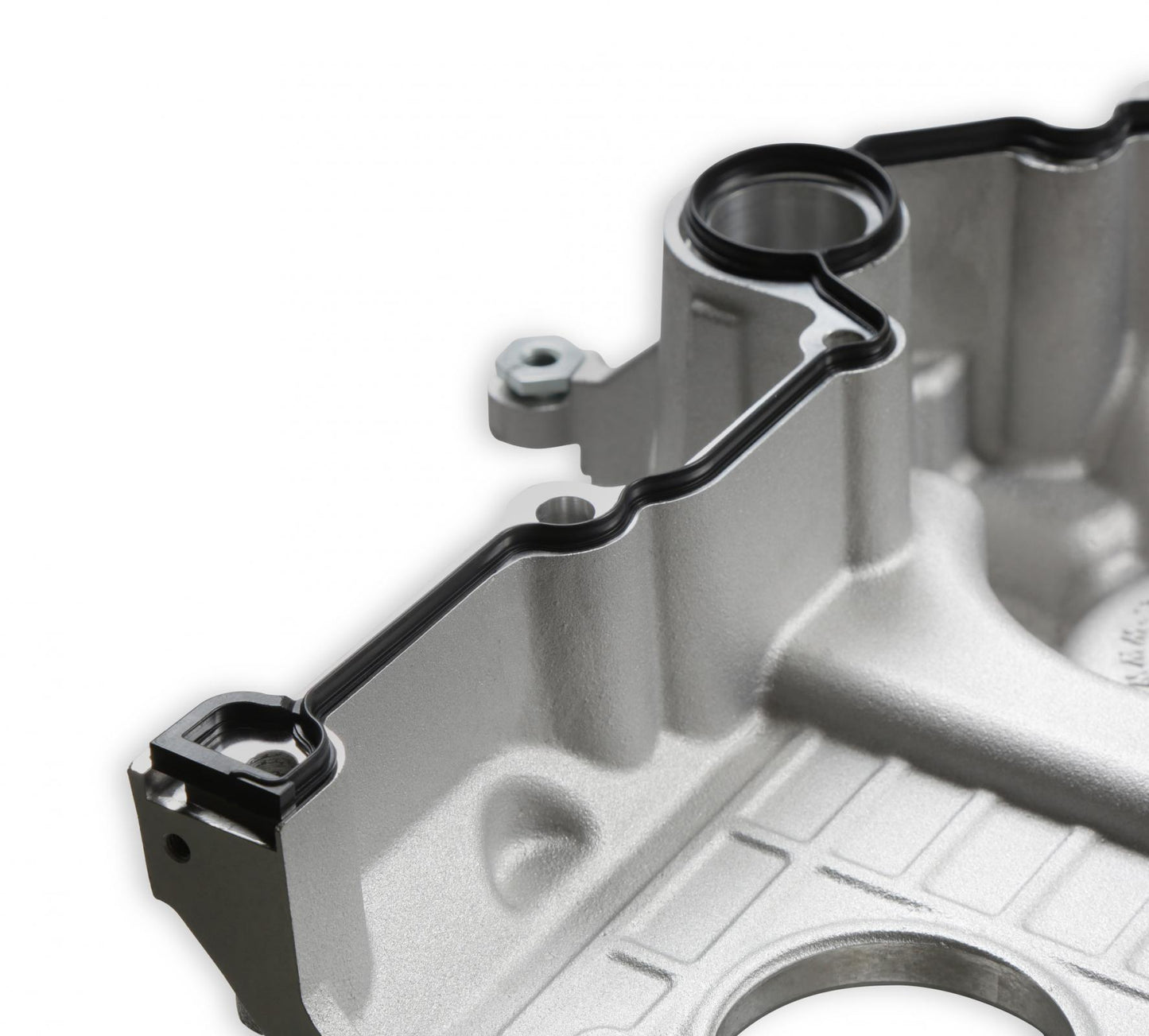 Mid-Mount Complete Accessory System Gen III Hemi Engine Non VVT Fits 2003-2008 5.7L & 2005-2010 6.1L Engines Natural Cast Finish Factory Style Damper Holley-12