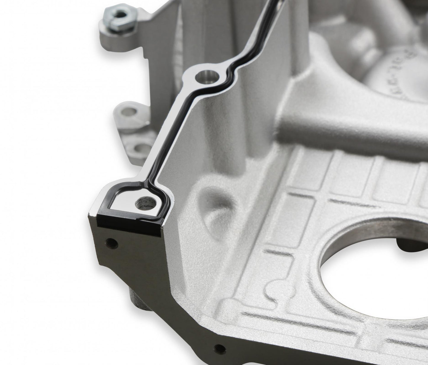 Mid-Mount Complete Accessory System Gen III Hemi Engine Non VVT Fits 2003-2008 5.7L & 2005-2010 6.1L Engines Natural Cast Finish Factory Style Damper Holley-14
