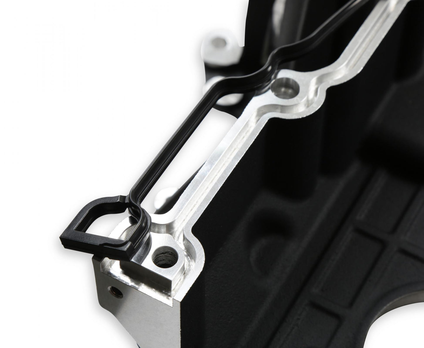 Black Mid-Mount Complete Accessory System Gen III Hemi Engine VVT Fits 2009 & Up 5.7L & 2011 & Up 6.4L Engines Black Finish Factory Style Damper Holley-12
