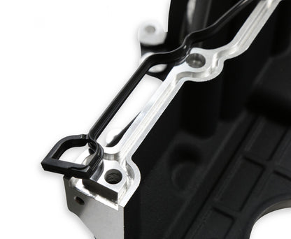 Black Mid-Mount Complete Accessory System Gen III Hemi Engine VVT Fits 2009 & Up 5.7L & 2011 & Up 6.4L Engines Black Finish Factory Style Damper Holley-12