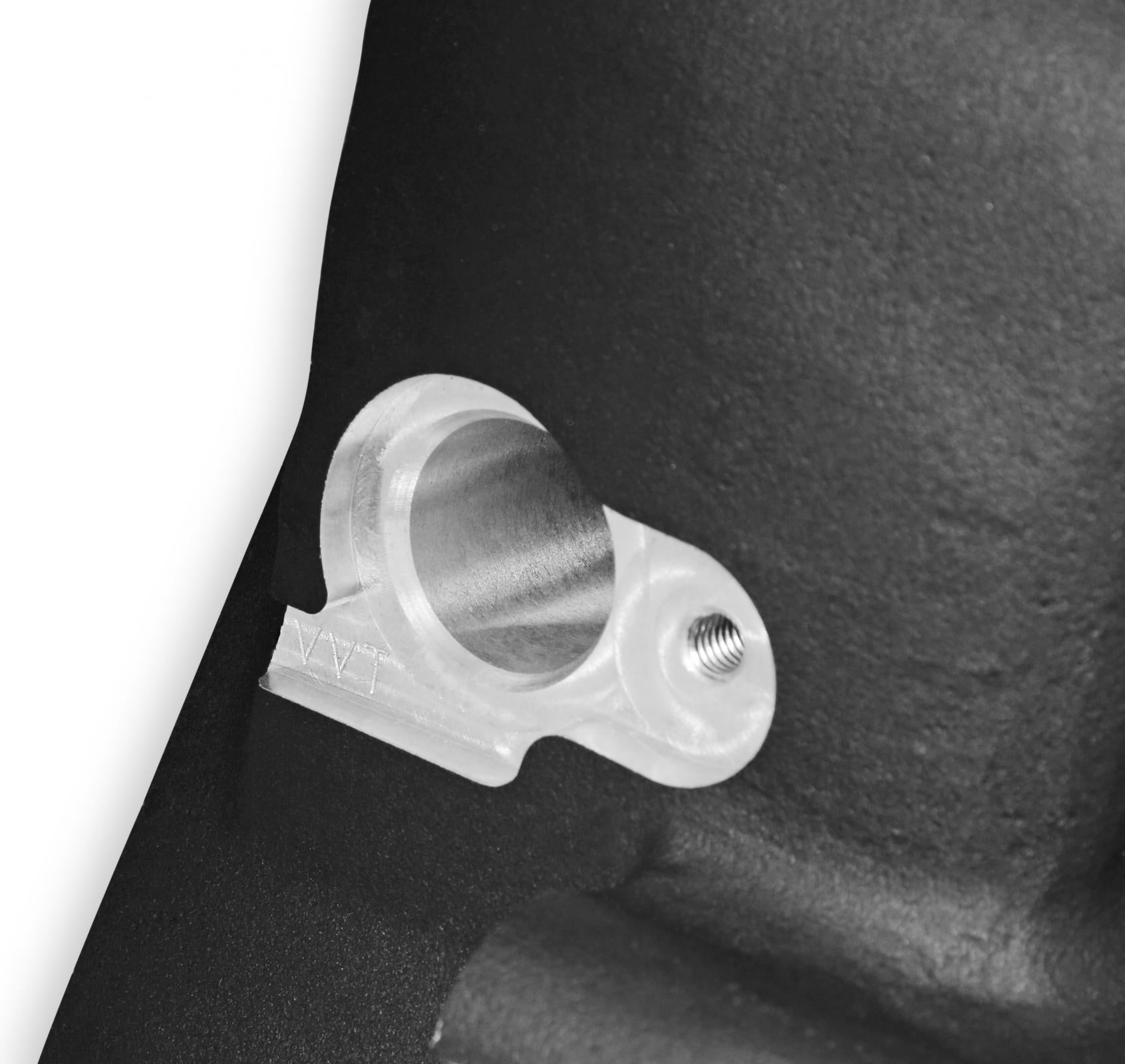 Black Mid-Mount Complete Accessory System Gen III Hemi Engine VVT Fits 2009 & Up 5.7L & 2011 & Up 6.4L Engines Black Finish Factory Style Damper Holley-14
