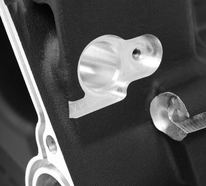 Black Mid-Mount Complete Accessory System Gen III Hemi Engine VVT Fits 2009 & Up 5.7L & 2011 & Up 6.4L Engines Black Finish Factory Style Damper Holley-15
