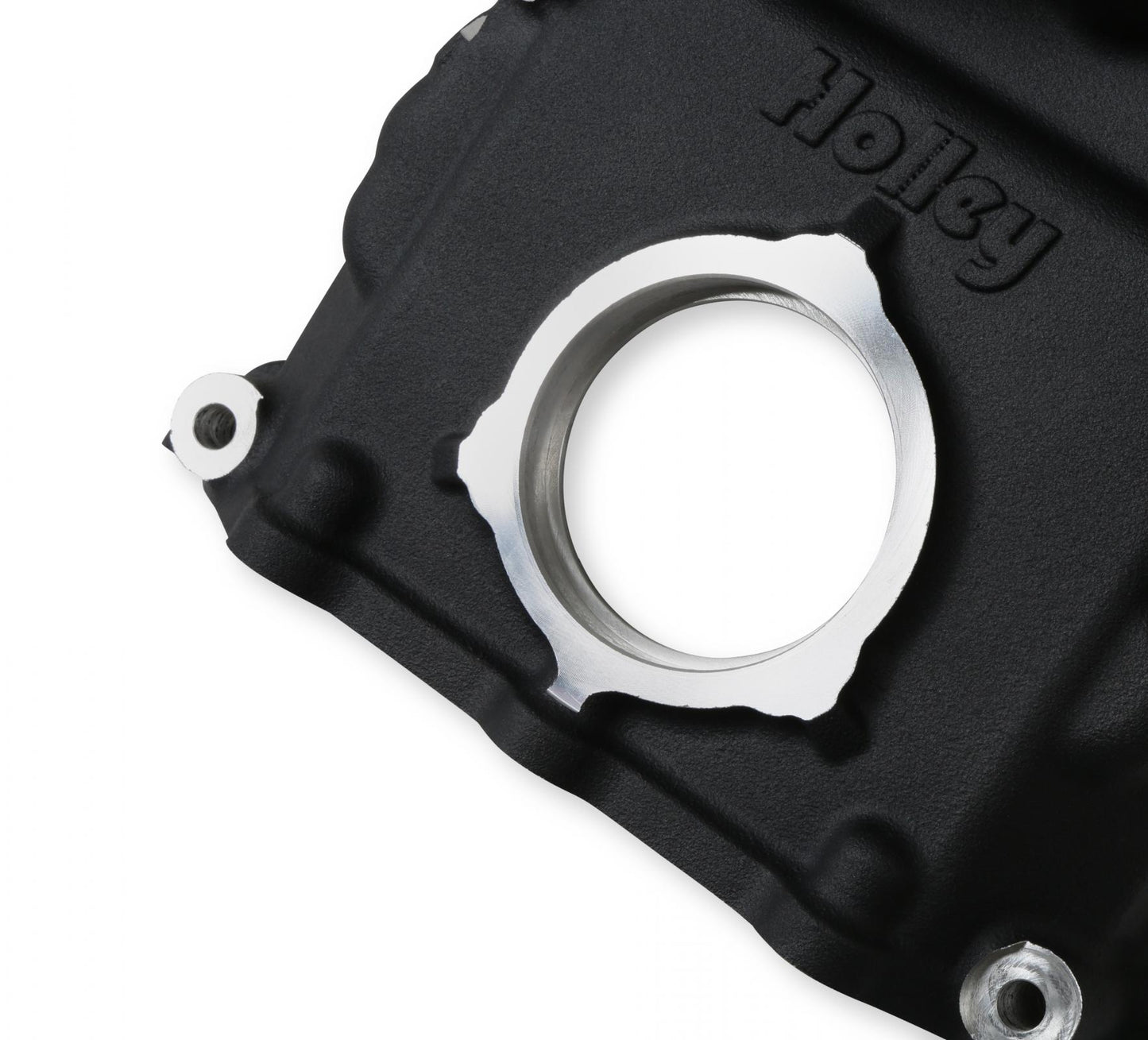Black Mid-Mount Complete Accessory System Gen III Hemi Engine VVT Fits 2009 & Up 5.7L & 2011 & Up 6.4L Engines Black Finish Factory Style Damper Holley-3
