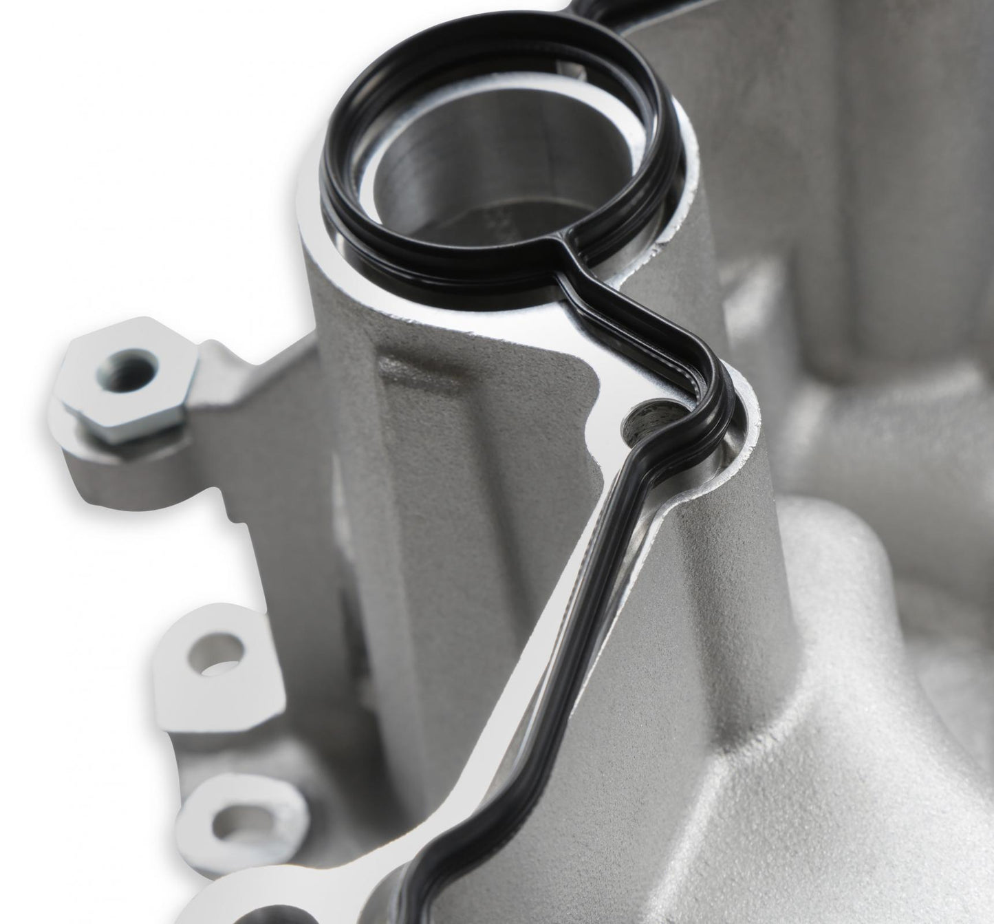 Mid-Mount Complete Accessory System Gen III Hemi Engine VVT Fits 2009 & Up 5.7L & 2011 & Up 6.4L Engines Natural Cast Finish Factory Style Damper Holley-11