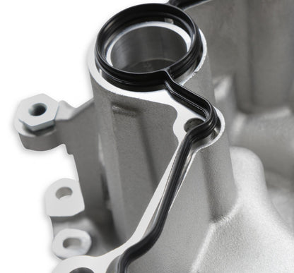 Mid-Mount Complete Accessory System Gen III Hemi Engine VVT Fits 2009 & Up 5.7L & 2011 & Up 6.4L Engines Natural Cast Finish Factory Style Damper Holley-11