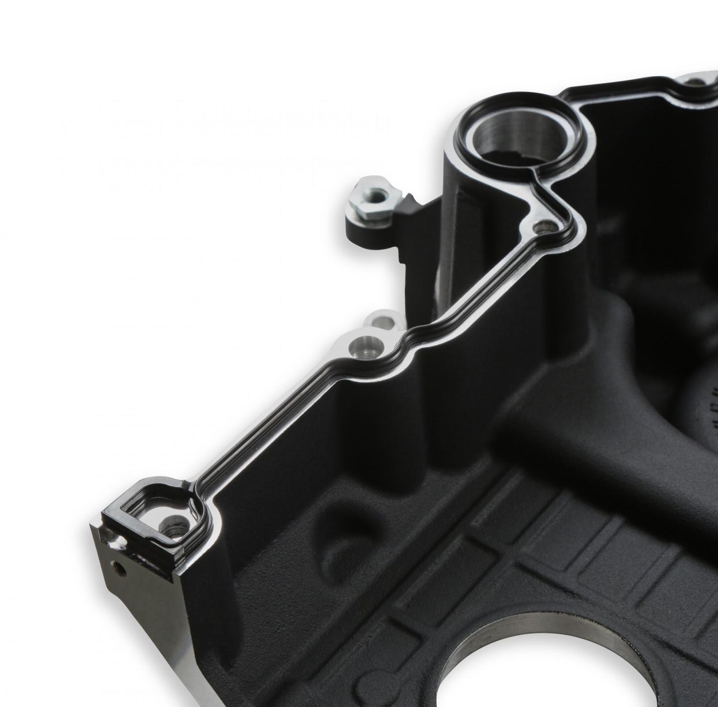 Premium Black Mid-Mount Complete Accessory System Gen III Hemi Engine VVT Fits 2009 & Up 5.7L & 2011 & Up 6.4L Engines Black Finish SFI Certified Damper with Billet Aluminum Pulley Holley-5