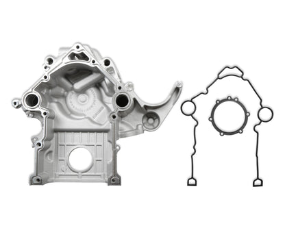 Premium Mid-Mount Complete Accessory System Gen III Hemi Engine VVT Fits 2009 & Up 5.7L & 2011 & Up 6.4L Engines Natural Cast Finish SFI Certified Damper with Billet Aluminum Pulley Holley-5