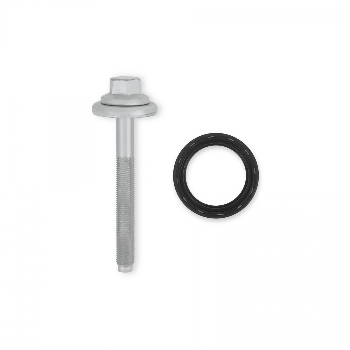 Godzilla High-Mount Accessory Drive OE Oiling System Base Kit Black Fits Ford 7.3L Godzilla Includes Timing Cover/coolant Manifold, Water Pump, and Alternator Bracket Holley-9