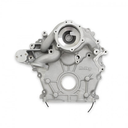 Godzilla High-Mount Accessory Drive OE Oiling System Base Kit Fits Ford 7.3L Godzilla Includes Timing Cover/coolant Manifold, Water Pump, and Alternator Bracket Holley-8