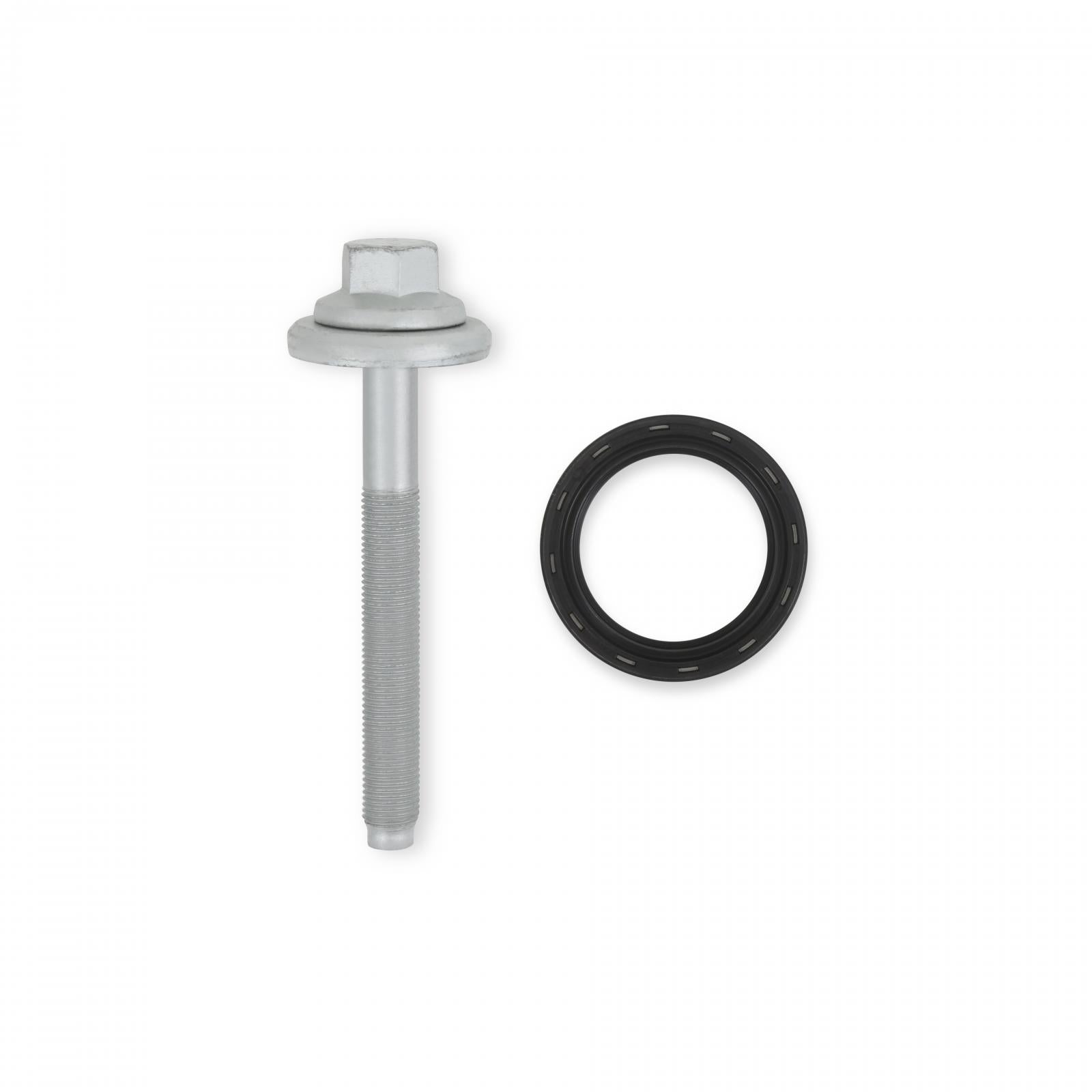 Godzilla High-Mount Accessory Drive with Swap Oil Pan and Pump Base Kit Fits Ford 7.3L Godzilla Includes Timing Cover/coolant Manifold, Water Pump, Oil Pump, and Oil Pan Holley-14