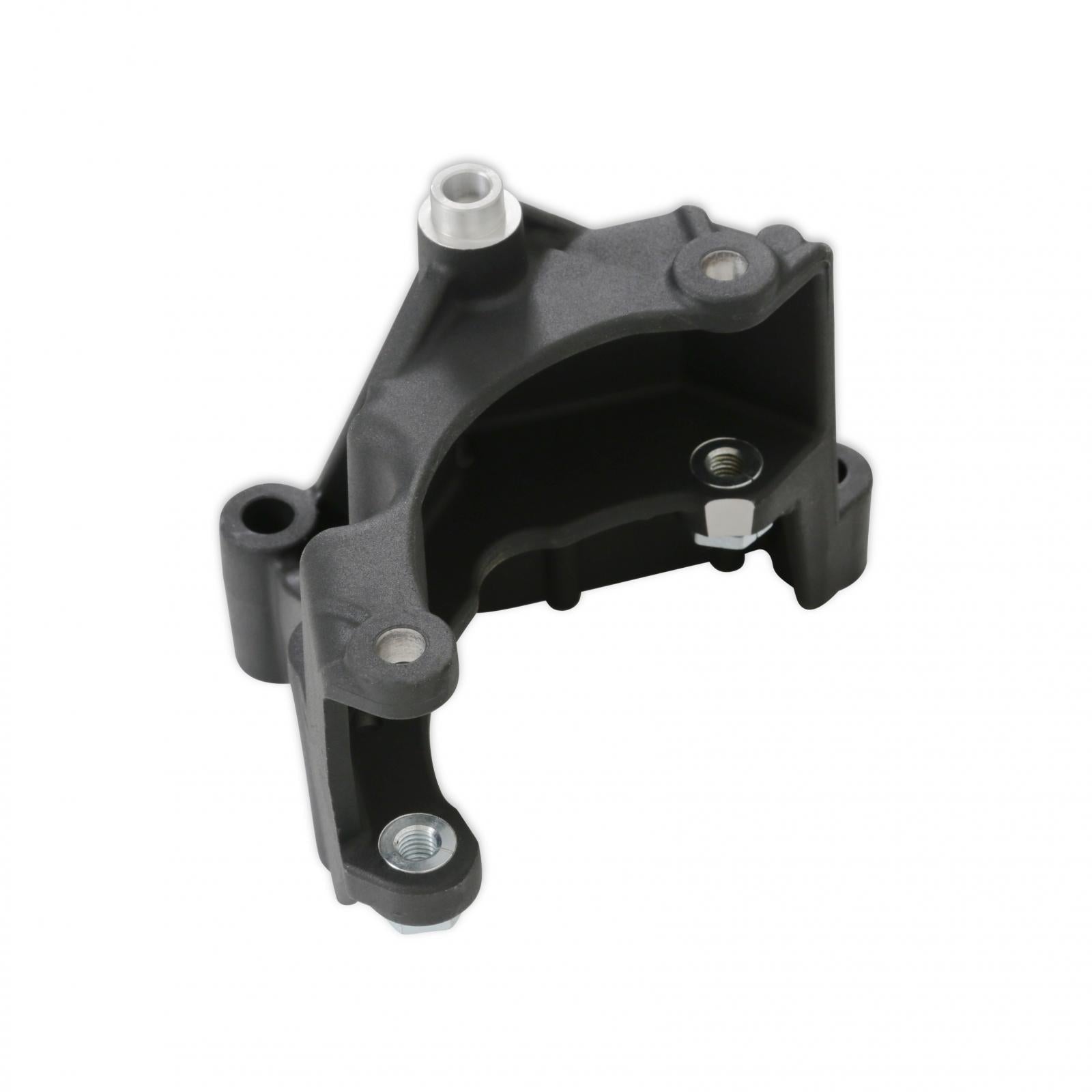 Godzilla High-Mount Accessory Drivewith Swap Oil Pan and Pump Complete Kit Black Fits Ford 7.3L Godzilla Includes Timing Cover/coolant Manifold, SD7 A/C Compressor, Alternator, P/S Pump, Tensioner, Water Pump, Belt & Pulleys, Oil Pump, and Oil Pan Holley-8