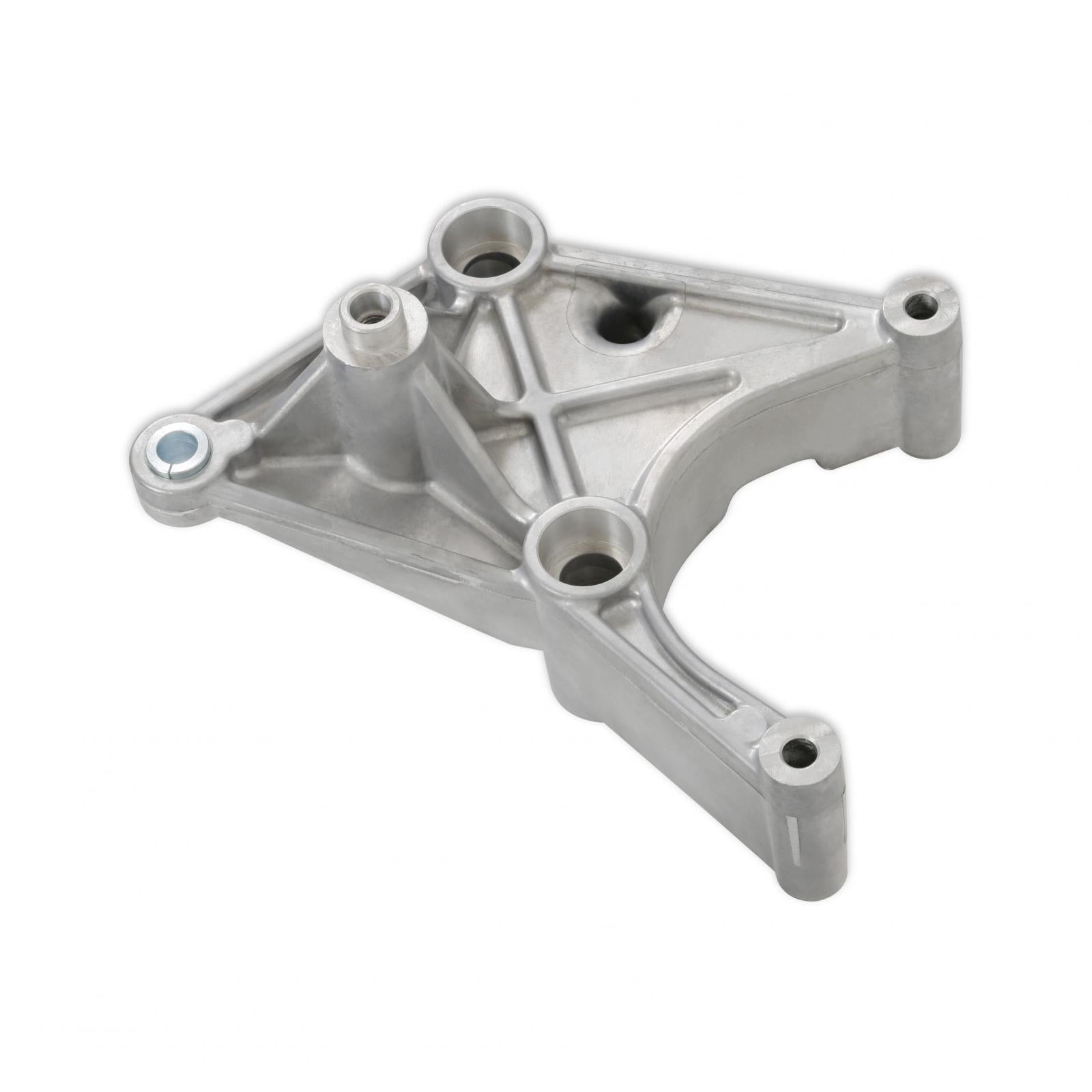 Godzilla High-Mount Accessory Drive with Swap Oil Pan and Pump Complete Kit Fits Ford 7.3L Godzilla Includes Timing Cover/coolant Manifold, SD7 A/C Compressor, Alternator, P/S Pump, Tensioner, Water Pump, Belt & Pulleys, Oil Pump, and Oil Pan Holley-7