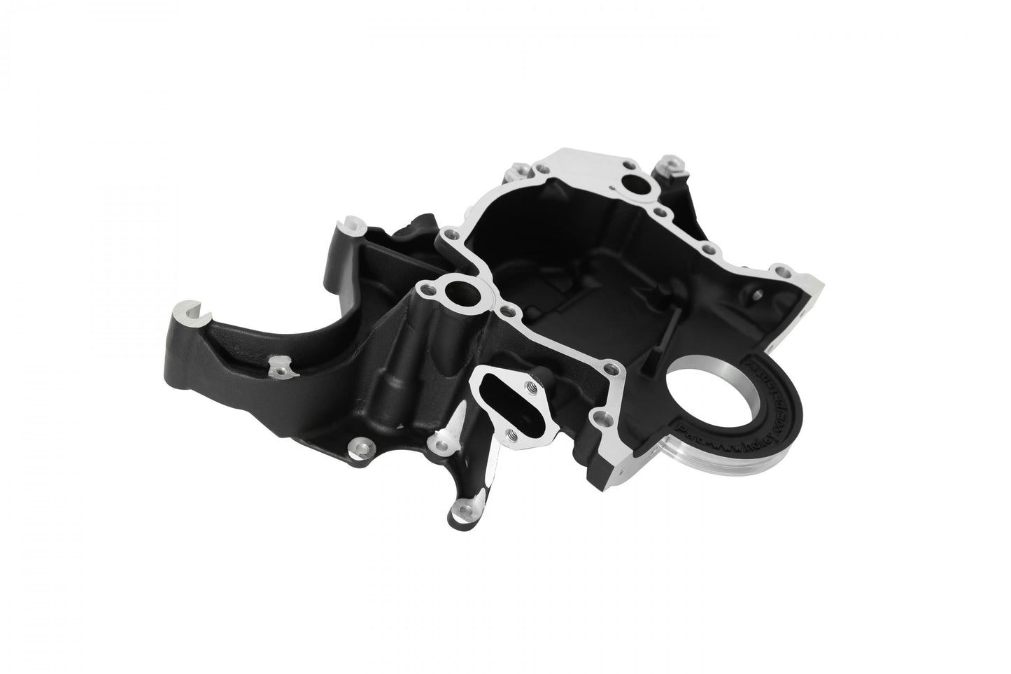 Small Block Ford Mid Mount Complete Accessory System Small Block Ford Mid Mount Complete Accessory Drive Black Finish Holley-12