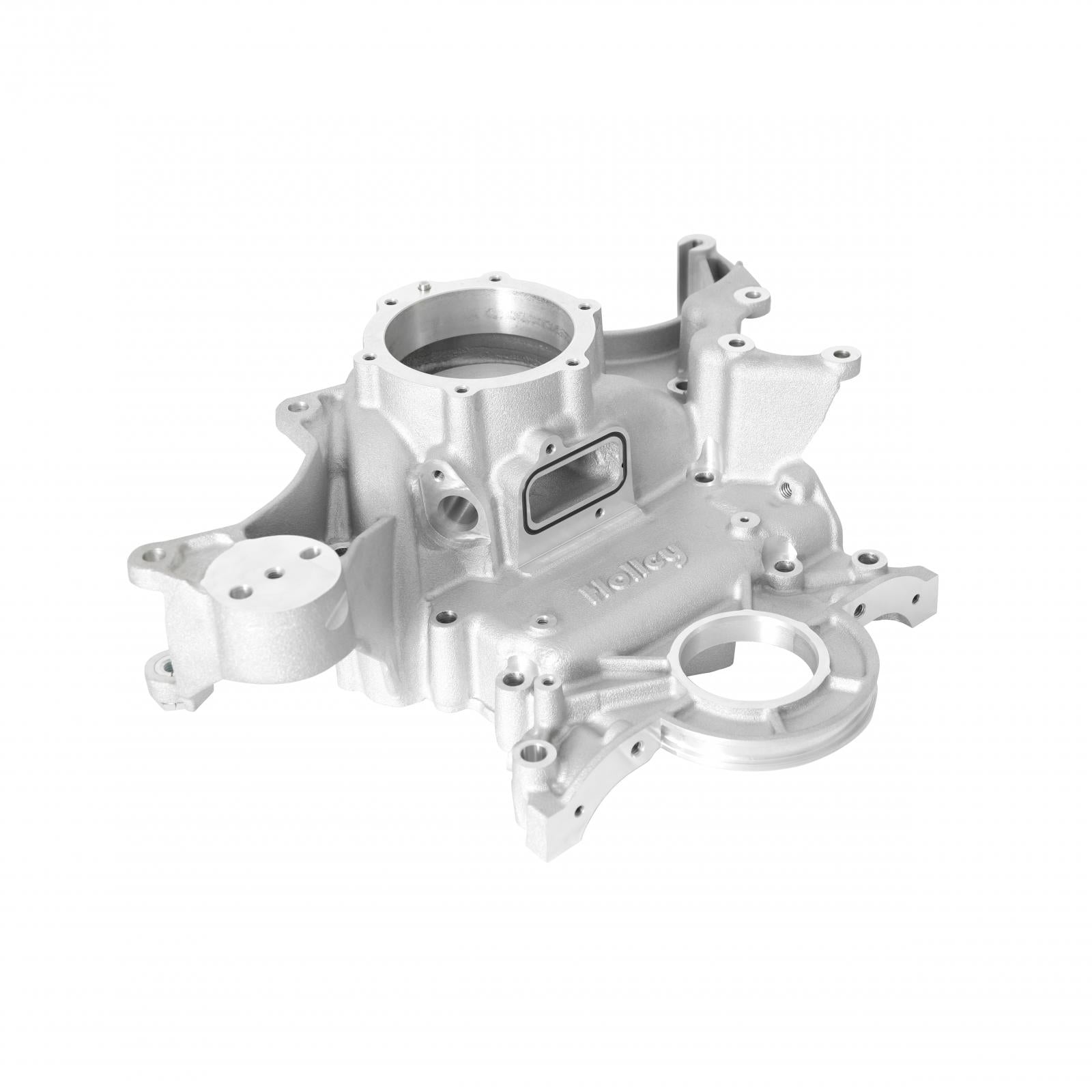 Small Block Ford Mid Mount Complete Accessory System Small Block Ford Mid Mount Complete Accessory Drive Natural Finish Holley-1