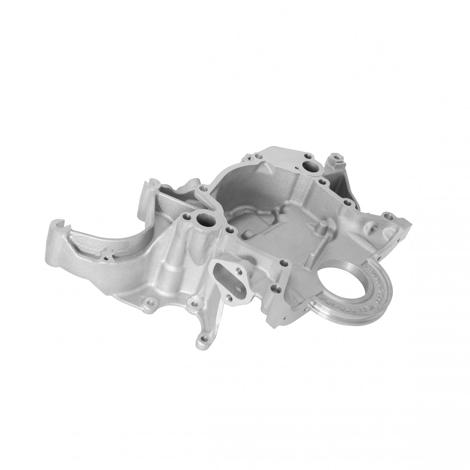 Small Block Ford Mid Mount Complete Accessory System Small Block Ford Mid Mount Complete Accessory Drive Natural Finish Holley-4