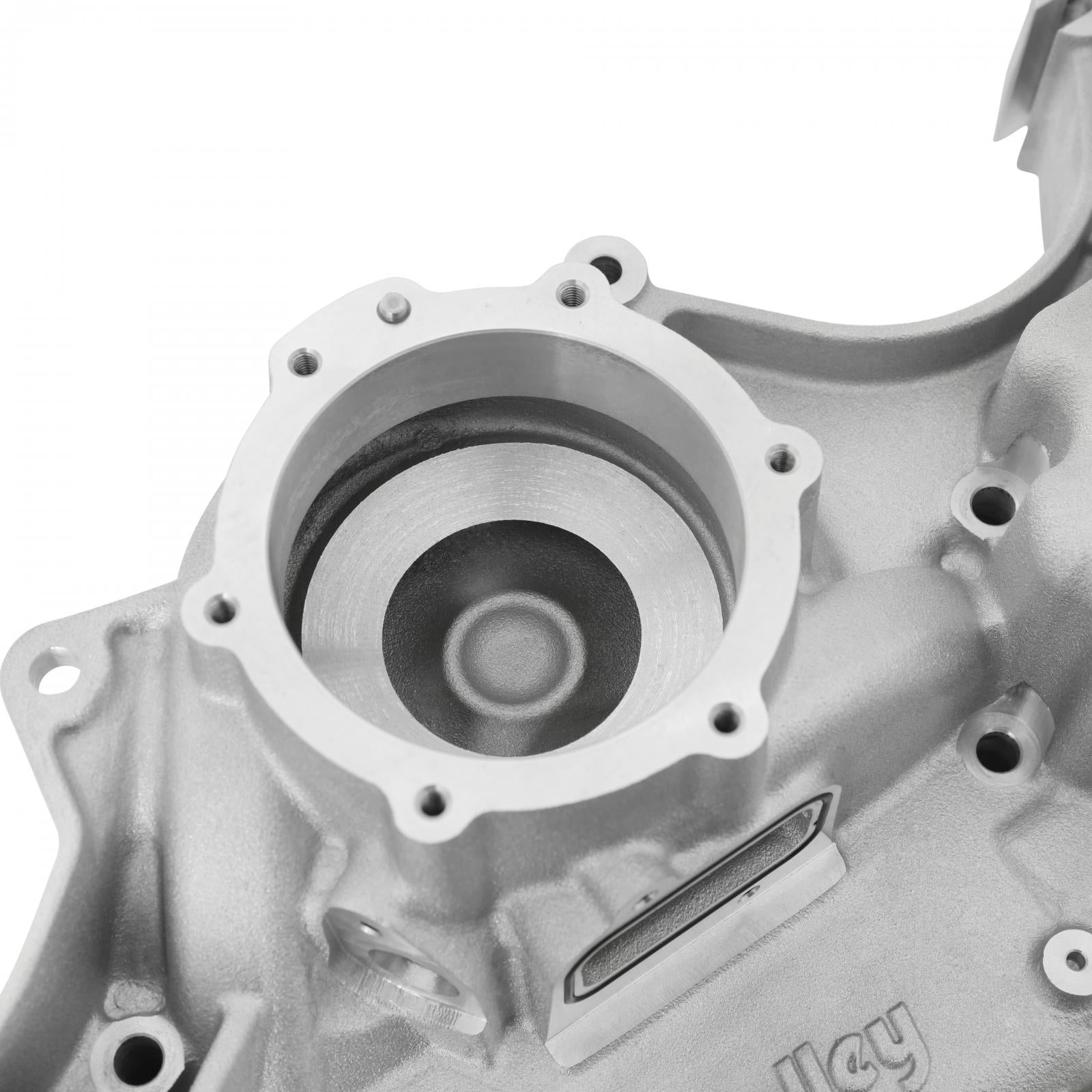 Small Block Ford Mid Mount Complete Accessory System Small Block Ford Mid Mount Complete Accessory Drive Natural Finish Holley-5