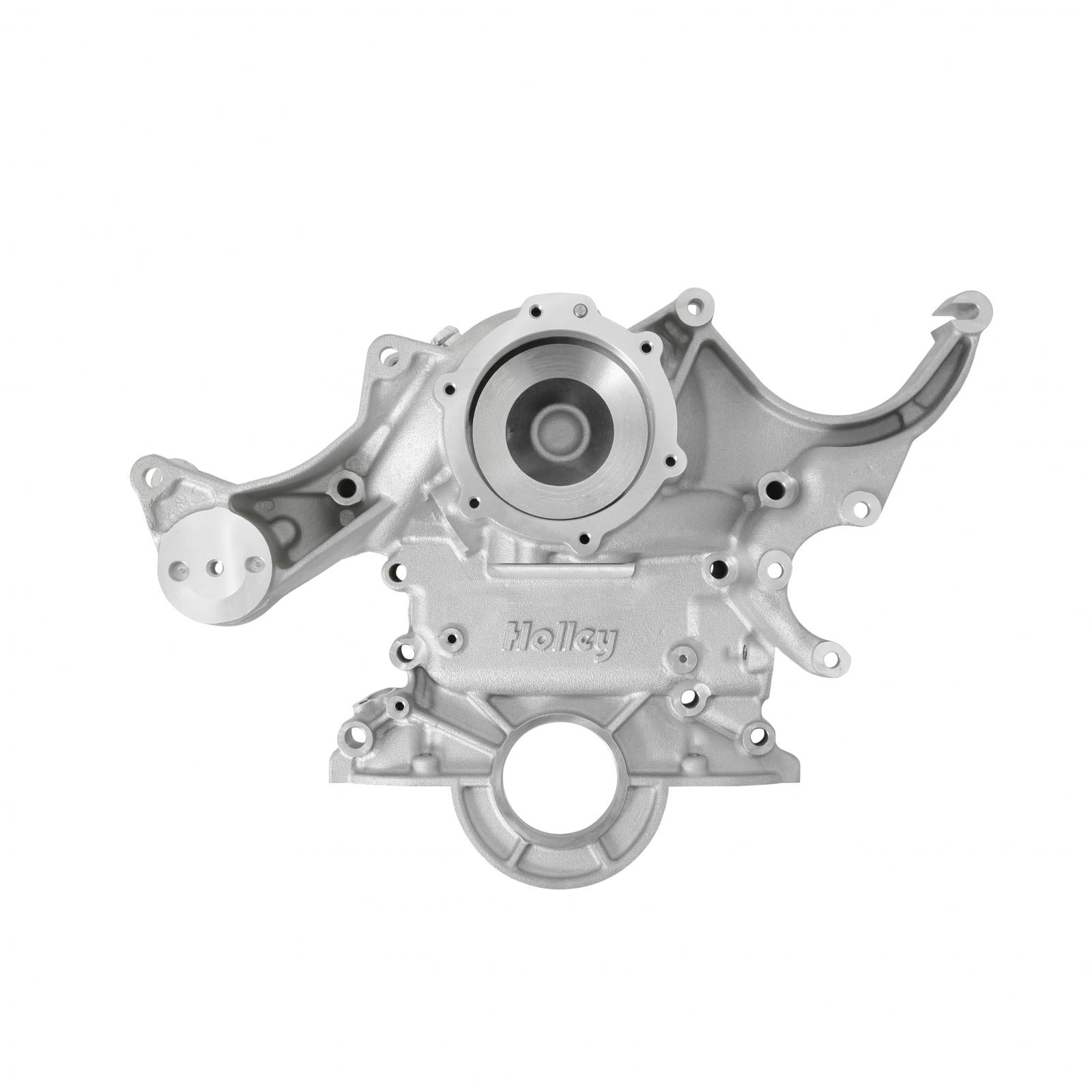 Small Block Ford Mid Mount Complete Accessory System Small Block Ford Mid Mount Complete Accessory Drive Natural Finish Holley-7