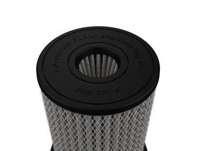Momentum Intake Replacement Air Filter w/ Pro Dry S Media (Pair) 3 Inch F x 5-1/2 Inch B x 5-1/4 Inch T (Inverted) x 8 Inch H aFe Power-3