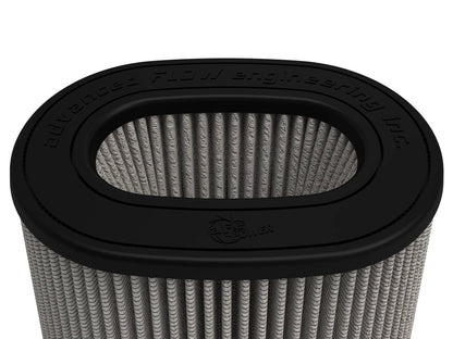 Momentum Intake Replacement Air Filter w/ Pro Dry S Media (6 x 4) Inch F x (8-1/2 x 6-1/2) Inch B x (7-1/4 x 5) Inch T (Inverted) x 7-1/4 Inch H aFe Power-3